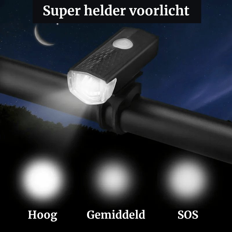 Fietsvakantie Verlichtingsset - BikePackerz